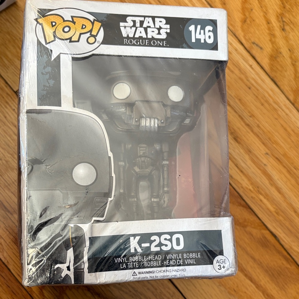 Funko Pop Star Wars K-2SO Black Vinyl Figure